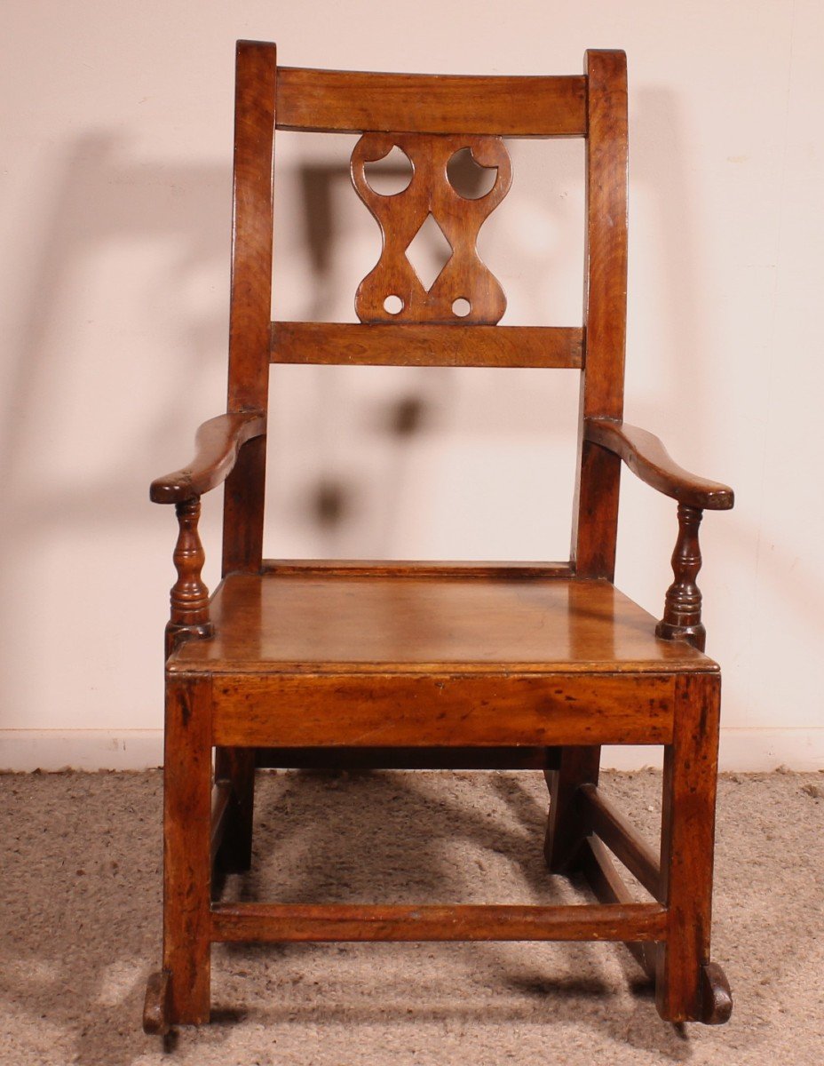 Mahogany Rocking Chair - 18th Century - Wales-photo-6