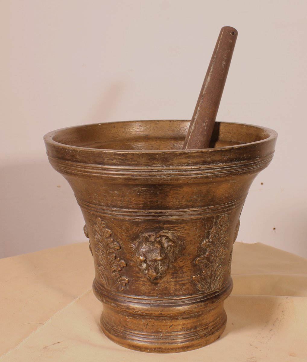 Bronze Mortar - Italy - 16th Century-photo-2