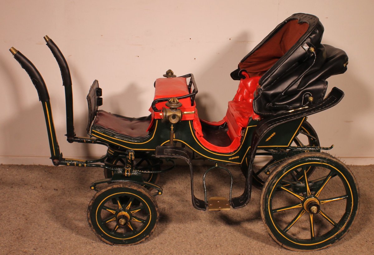 Children's Carriage Replica Of A Milord Carriage-photo-2