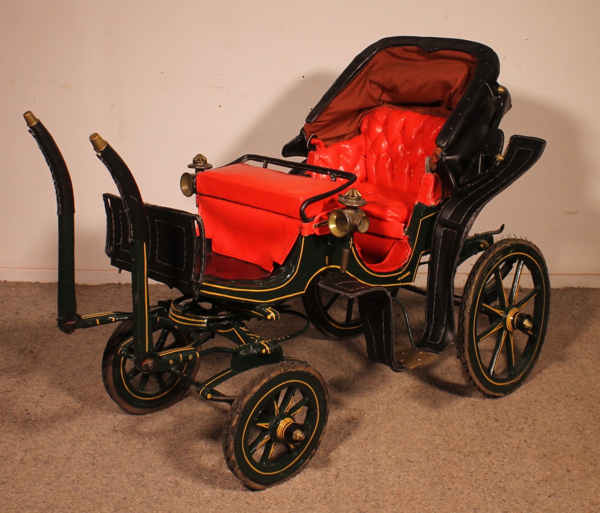 Children's Carriage Replica Of A Milord Carriage