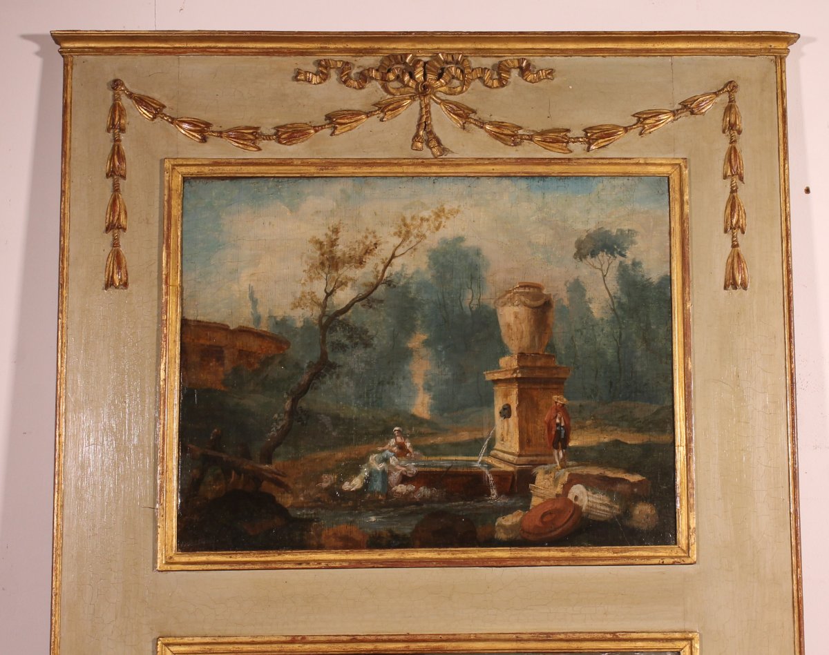 18th Century Trumeau-photo-3