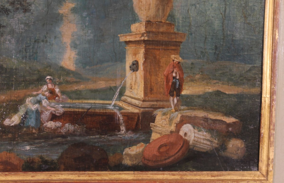18th Century Trumeau-photo-4