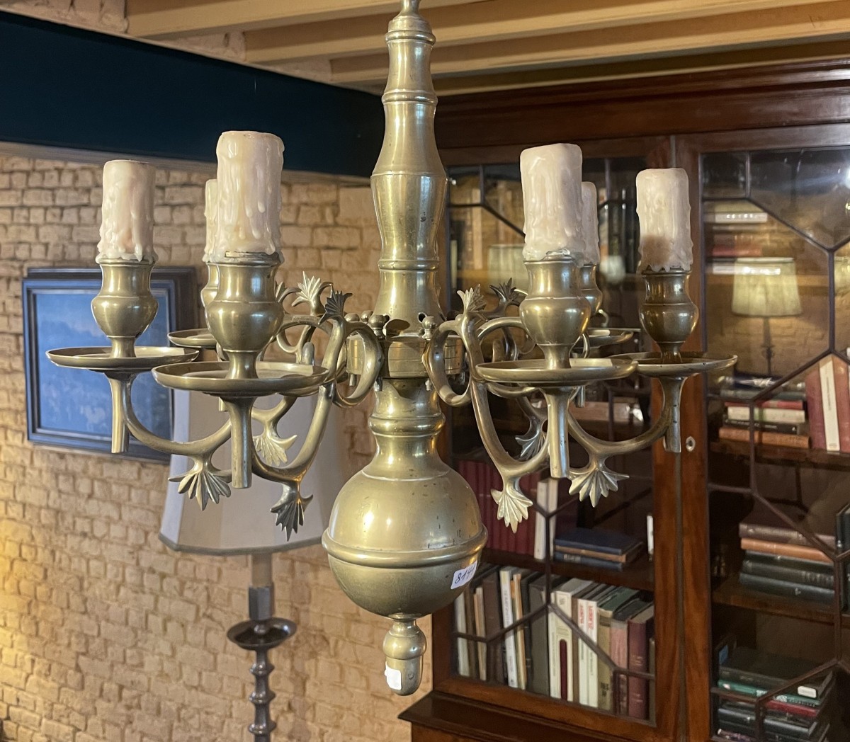 Renaissance Style Chandelier In Bronze With 6 From The 19 Century