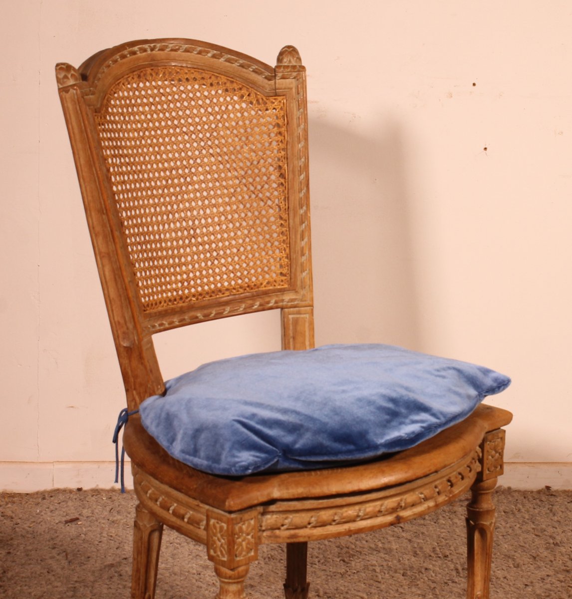 Directoire Period Oak Chair -photo-2