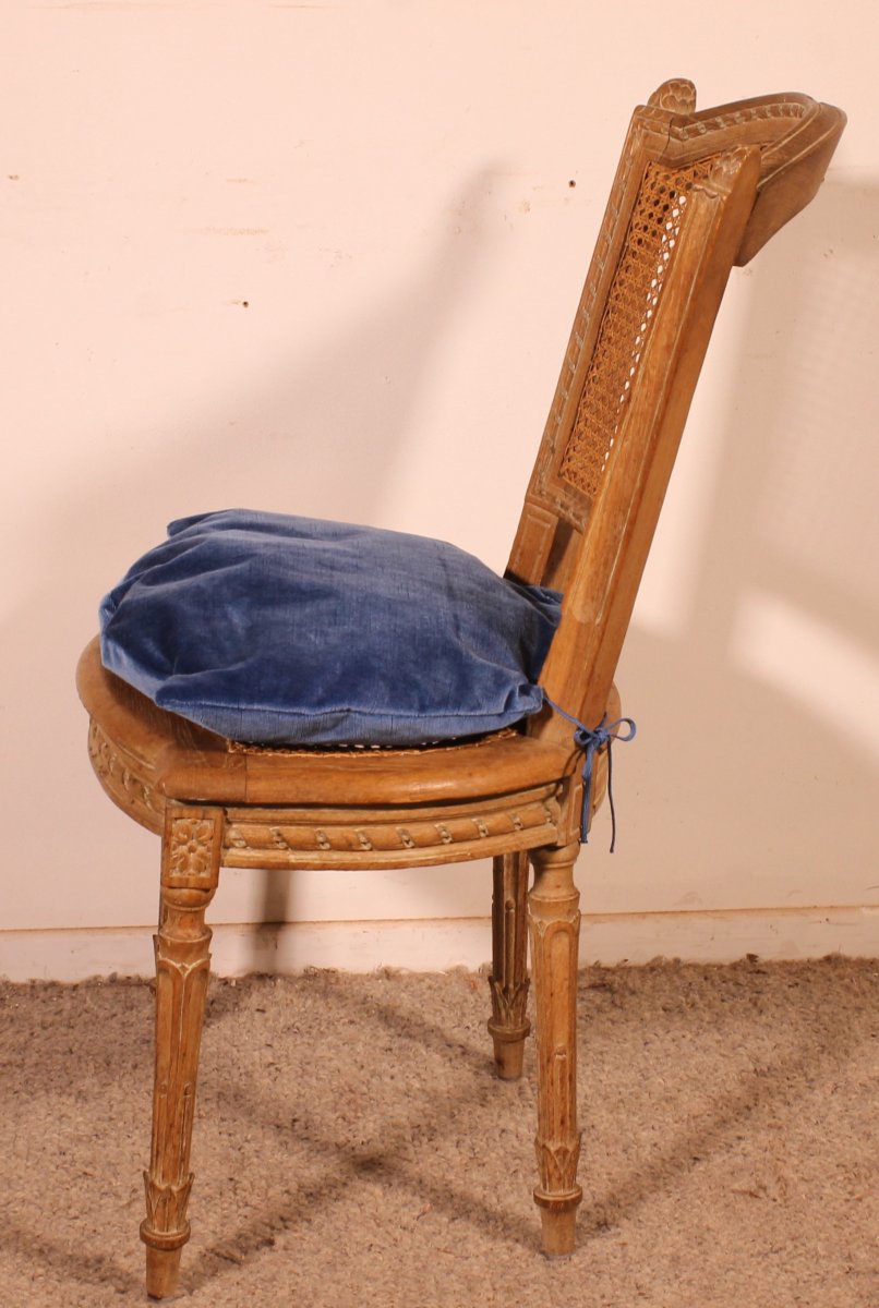Directoire Period Oak Chair -photo-5