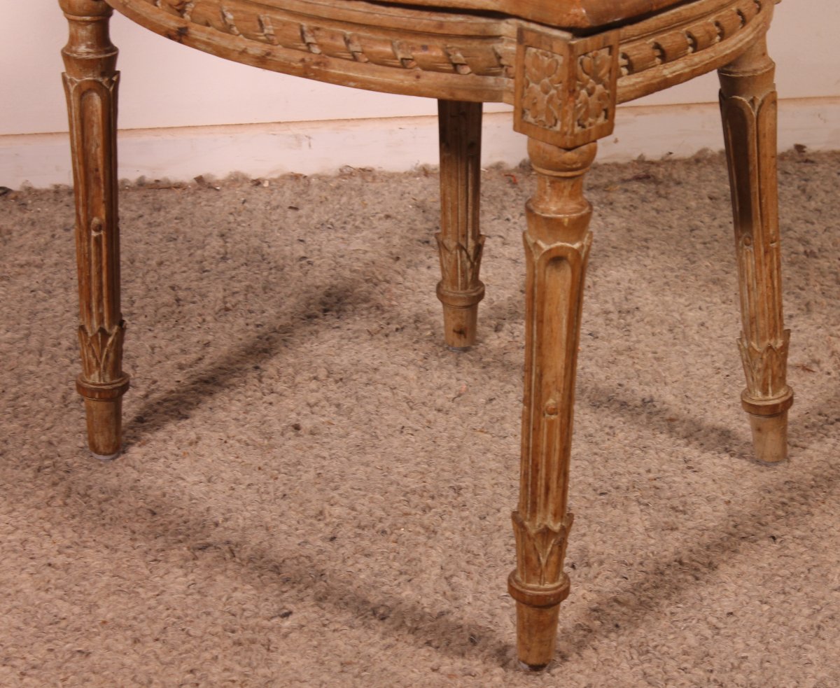 Directoire Period Oak Chair -photo-8