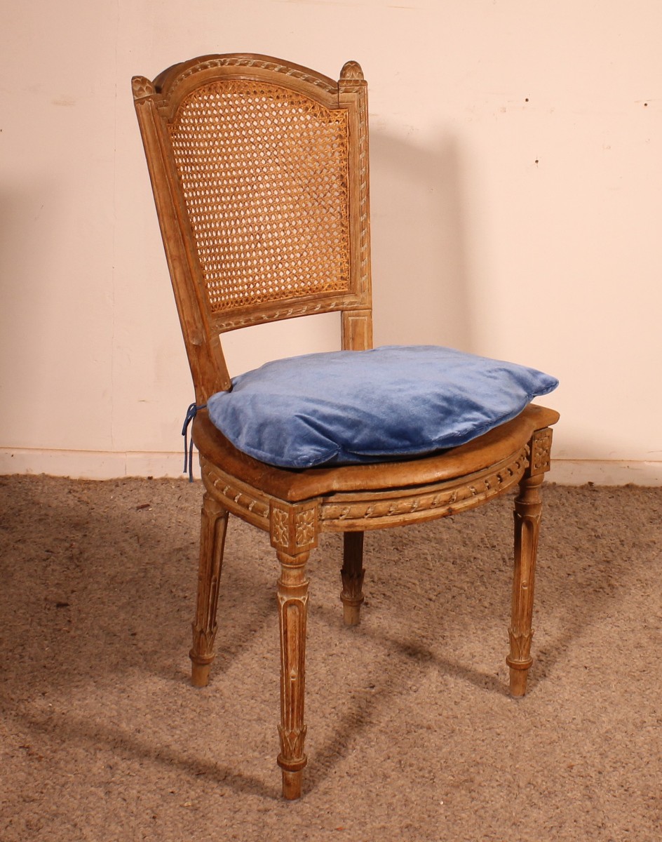 Directoire Period Oak Chair 