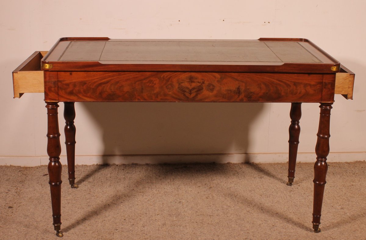 Empire Period Mahogany Tric-trac Table-photo-2