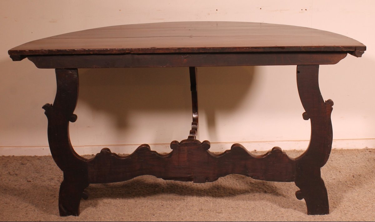 console italienne époque renaissance circa 1600 en noyer-photo-1