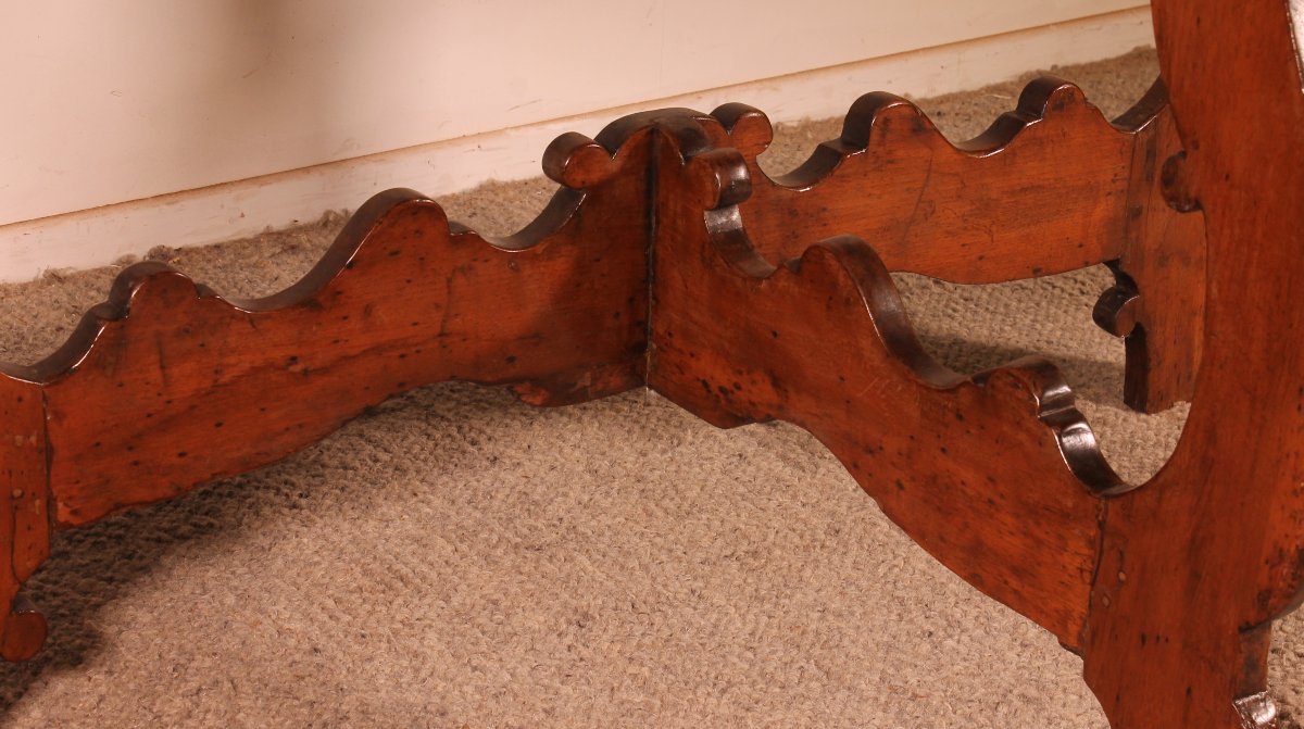 console italienne époque renaissance circa 1600 en noyer-photo-5