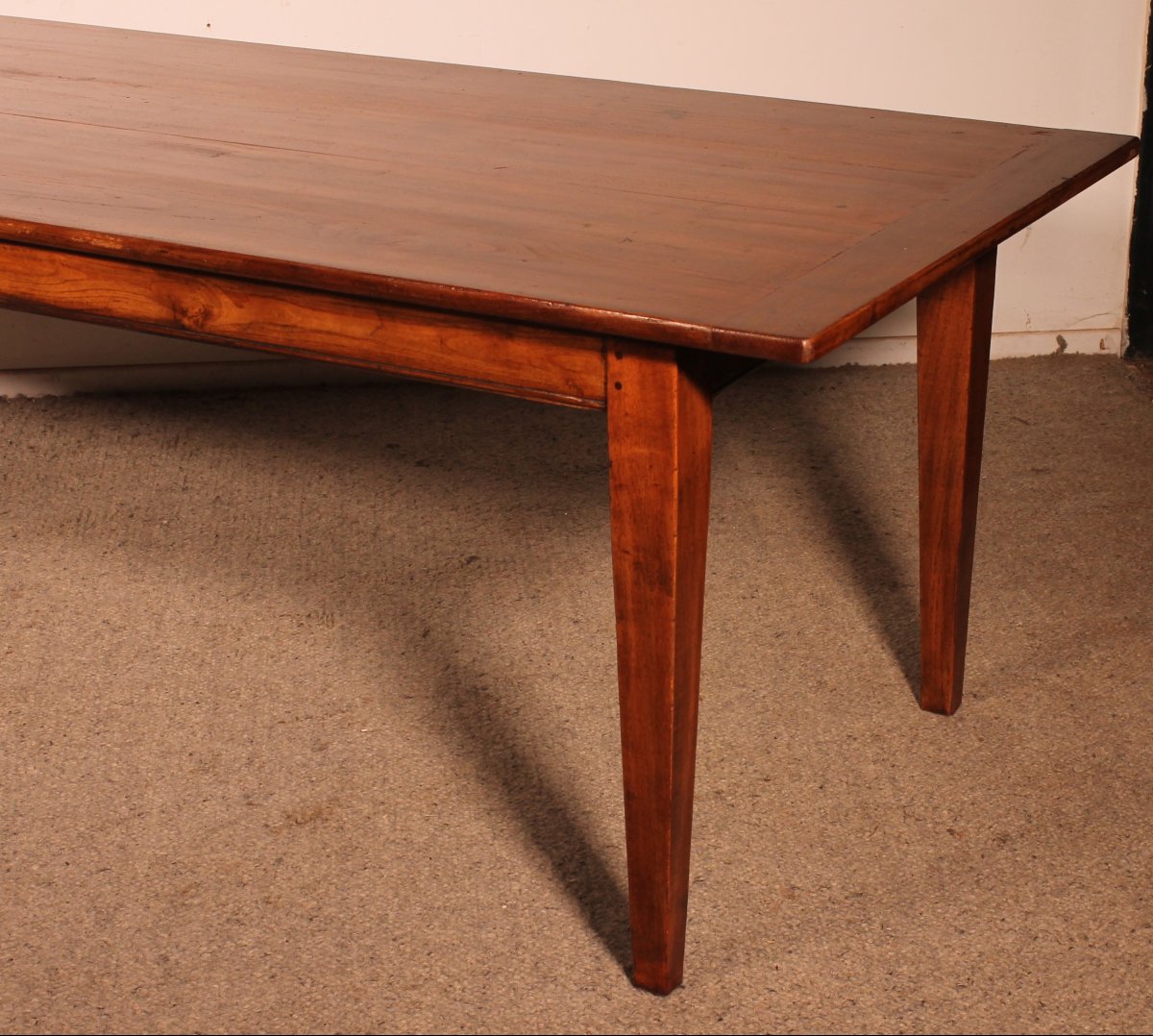 19th Century Oak Farmhouse Table -photo-2