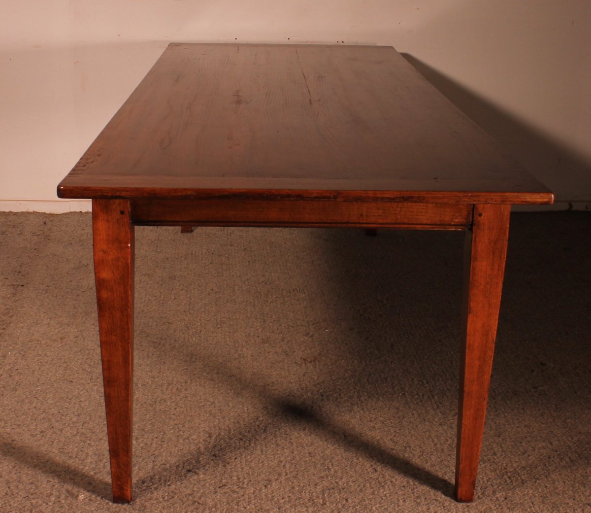 19th Century Oak Farmhouse Table -photo-3