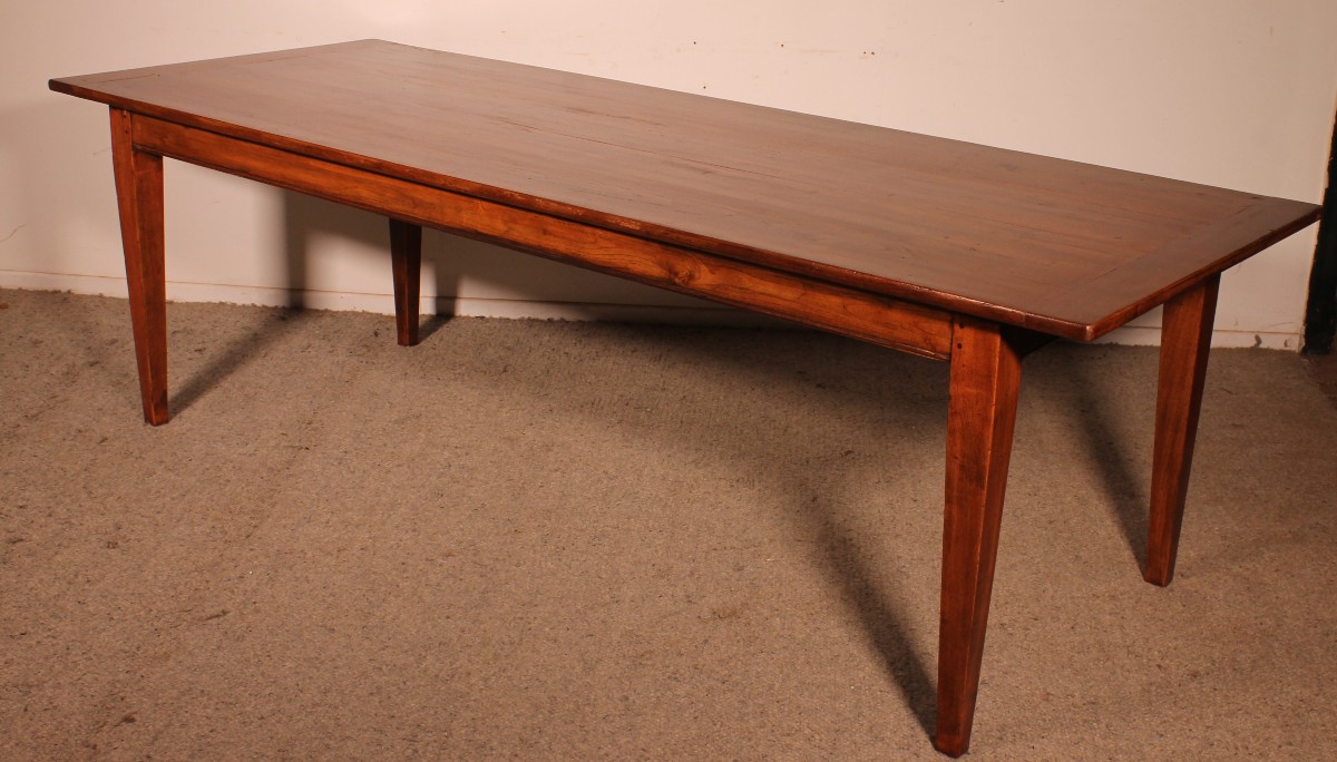 19th Century Oak Farmhouse Table