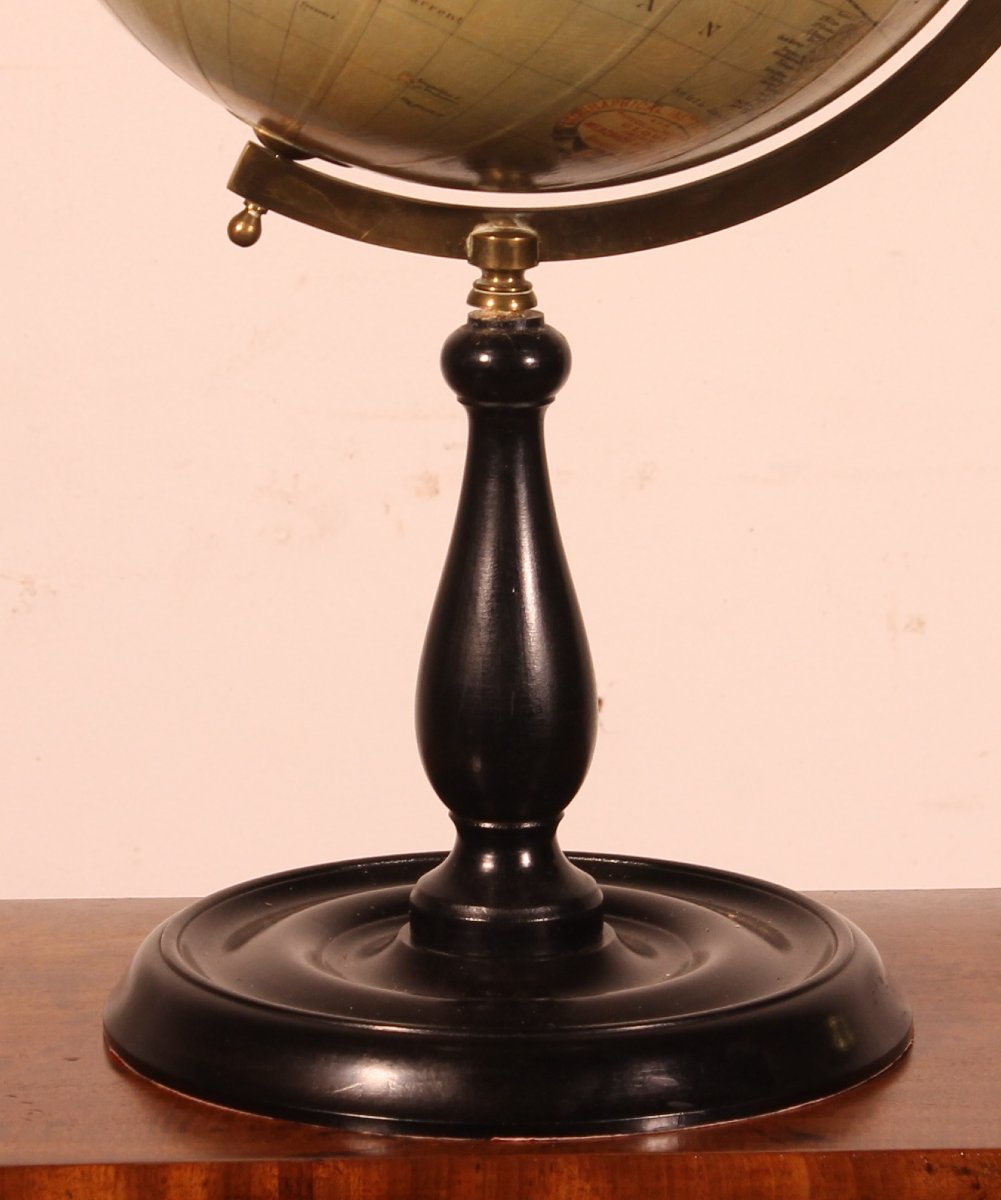 globe terrestre par Merzbach & Falk Bruxelles pour Greaves and Thomas London-photo-2