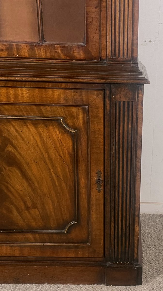 Early 19th Century Mahogany Bookcase-photo-3