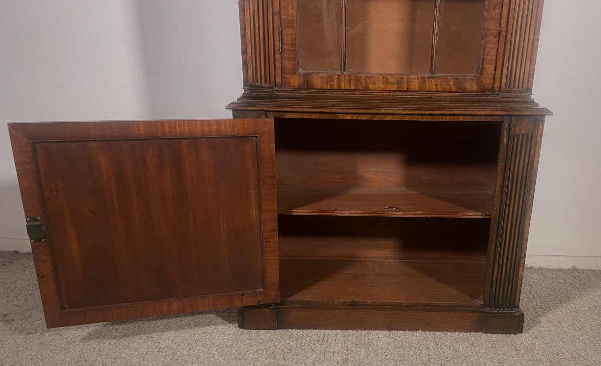 Early 19th Century Mahogany Bookcase-photo-4