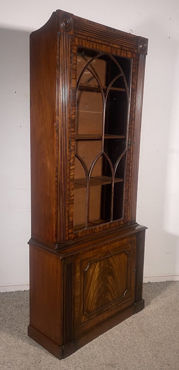 Early 19th Century Mahogany Bookcase-photo-3