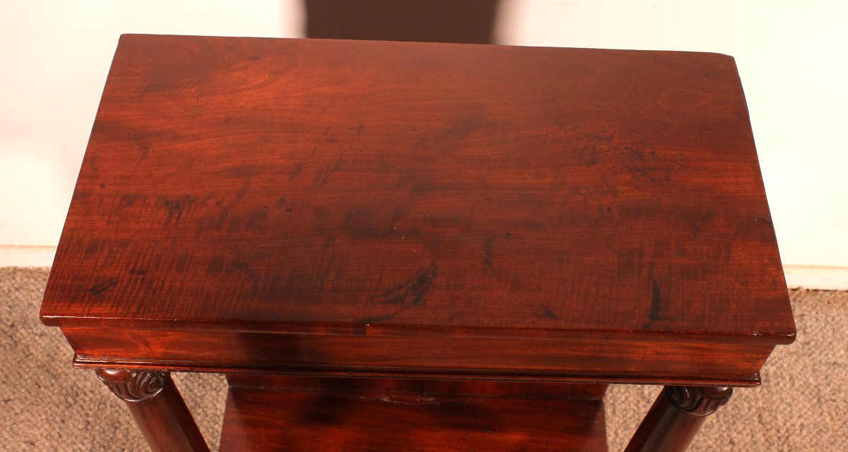Regency Period Mahogany Console Table, Circa 1820-photo-1