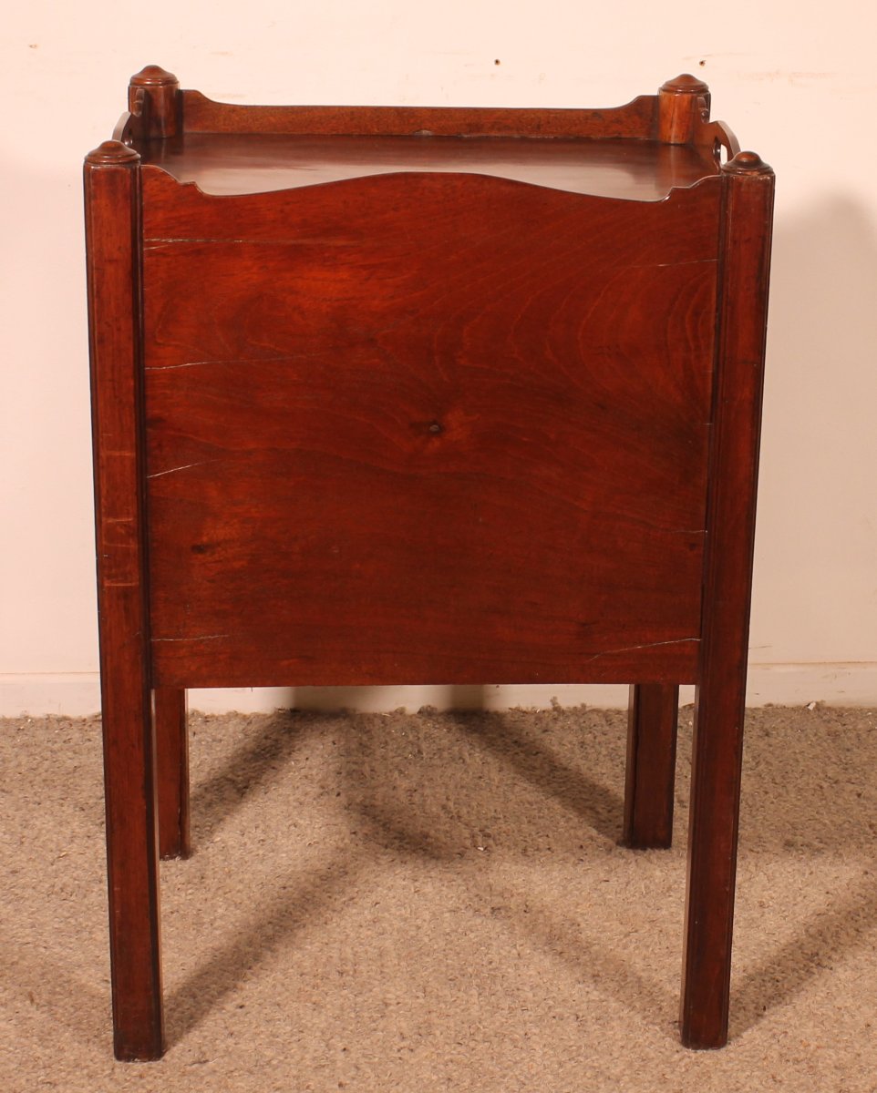 Mahogany Curiosity Cabinet - 18th Century-photo-3