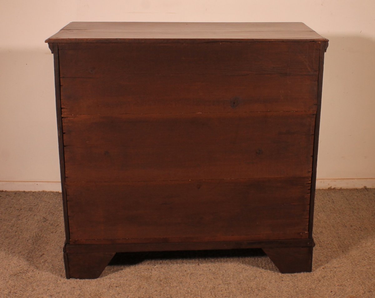 17th Century Oak Chest Of Drawers - England-photo-4