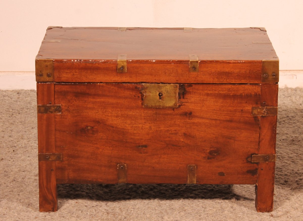 casi paire de coffre de marine du 19° siècle-photo-2