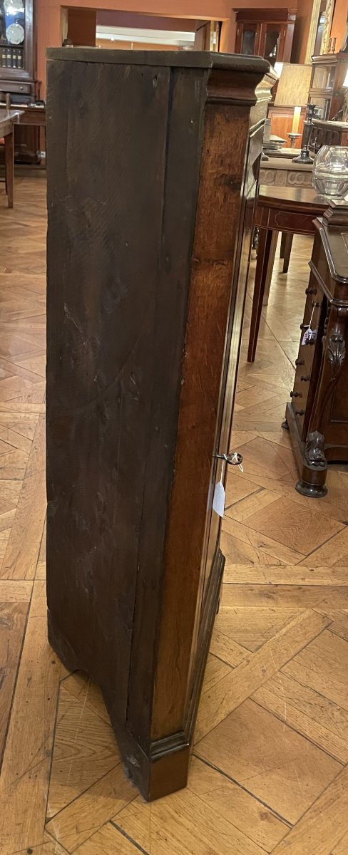English Oak Corner Cabinet, Circa 1800-photo-2