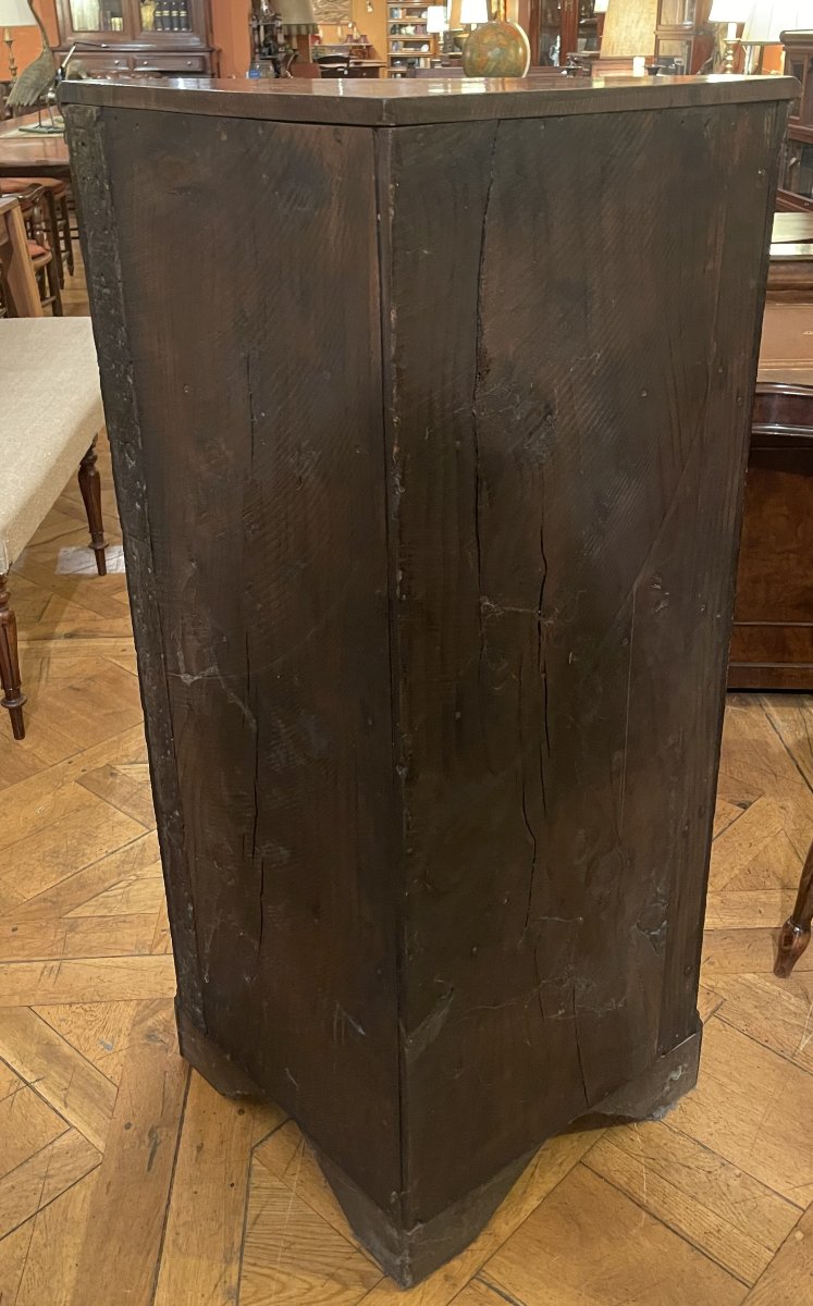 English Oak Corner Cabinet, Circa 1800-photo-3