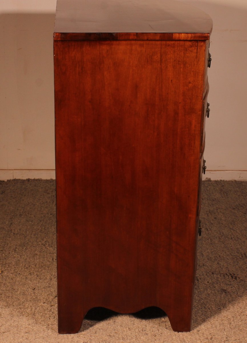 Chest Of Drawers In Mahogany, Early 19th Century-photo-3