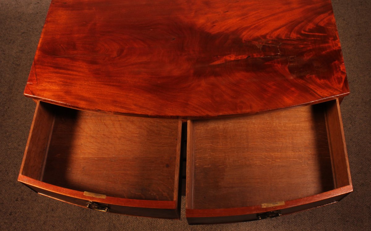Chest Of Drawers In Mahogany, Early 19th Century-photo-5
