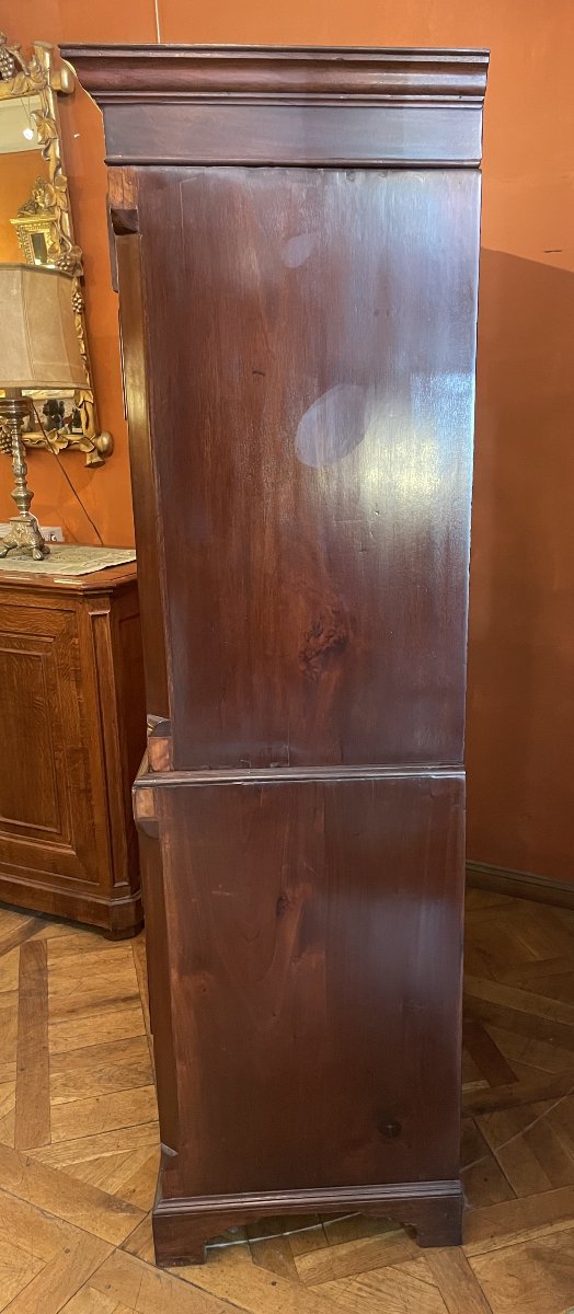 tallboy dit chest on chest en acajou -18° siècle-photo-5