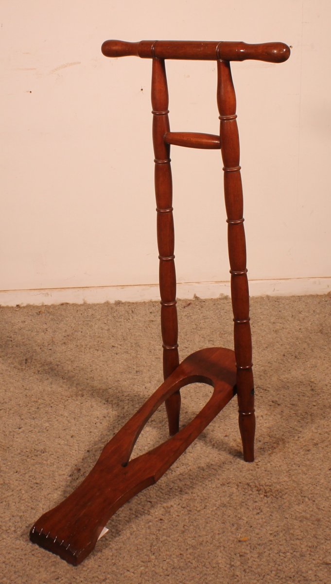 tire bottes en acajou - 19° siècle-photo-5