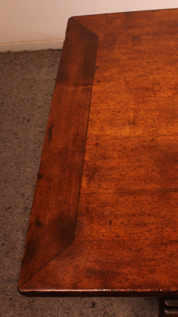 table de monastère en noyer -photo-5