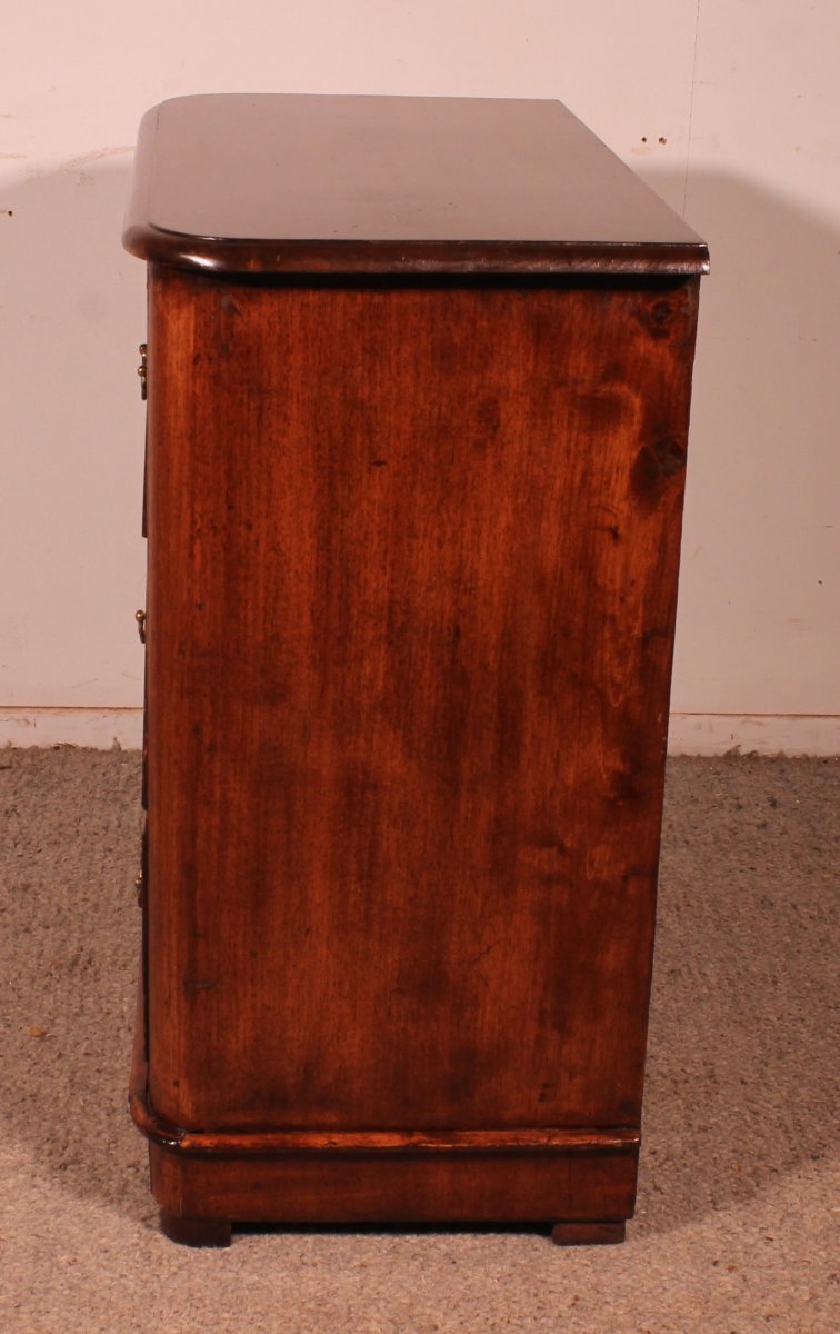 Small Mahogany Chest Of Drawers - 19th Century-photo-5