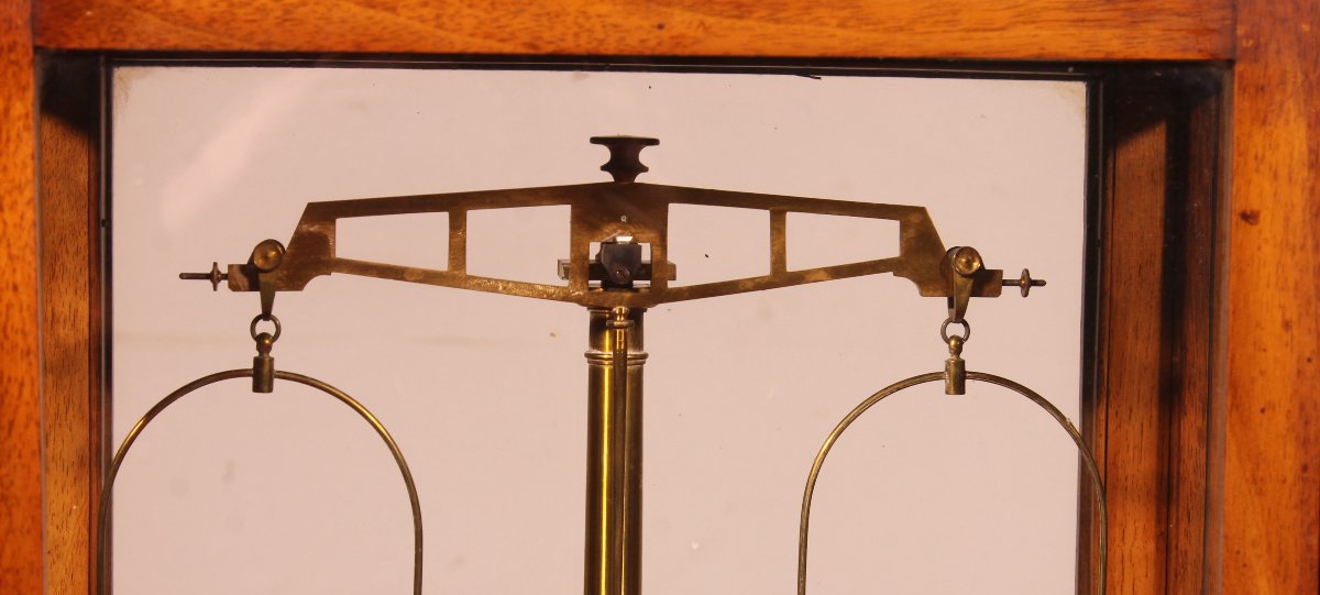Balance Trébuchet de pharmacie, Fin XIXe-photo-1