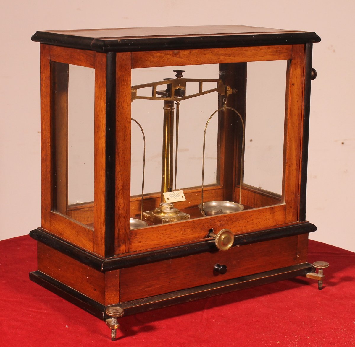 Balance Trébuchet de pharmacie, Fin XIXe-photo-2