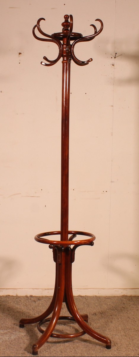 Porte Manteau perroquet, Art Nouveau, dit Thonet