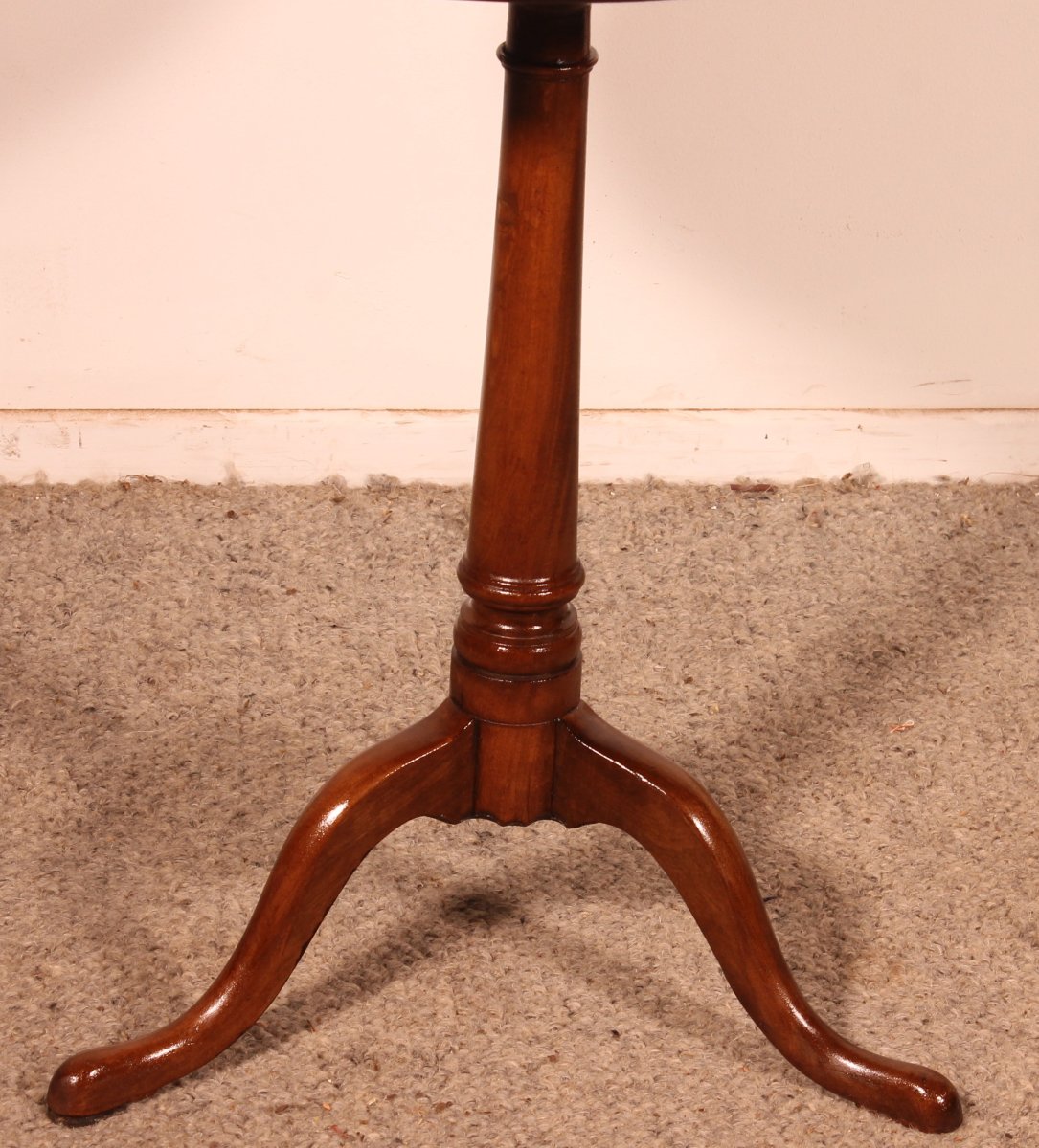 Small Tripod Table Called Tea Table In Mahogany -18° Century-photo-3