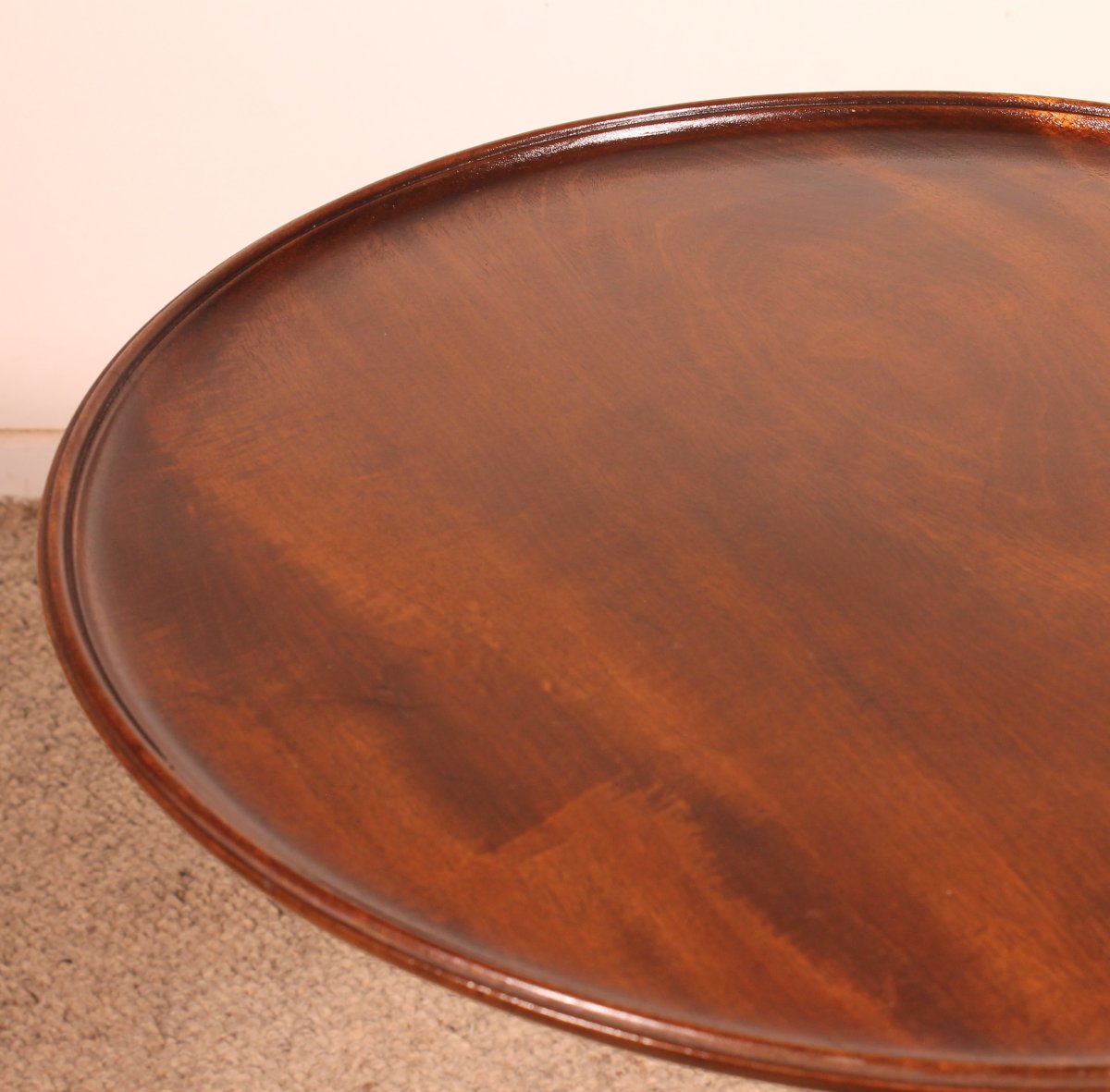 Small Tripod Table Called Tea Table In Mahogany -18° Century-photo-3