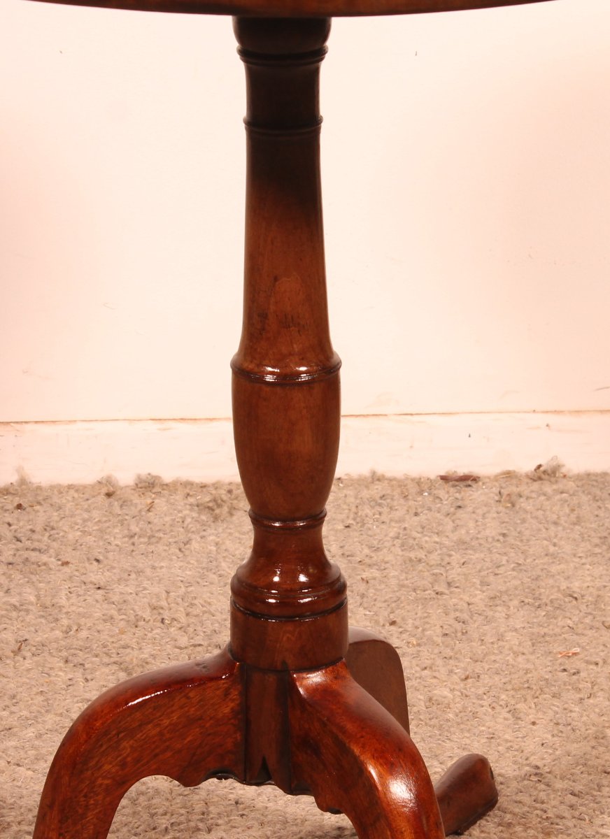 Mahogany Tea Table, Early 19th Century-photo-4