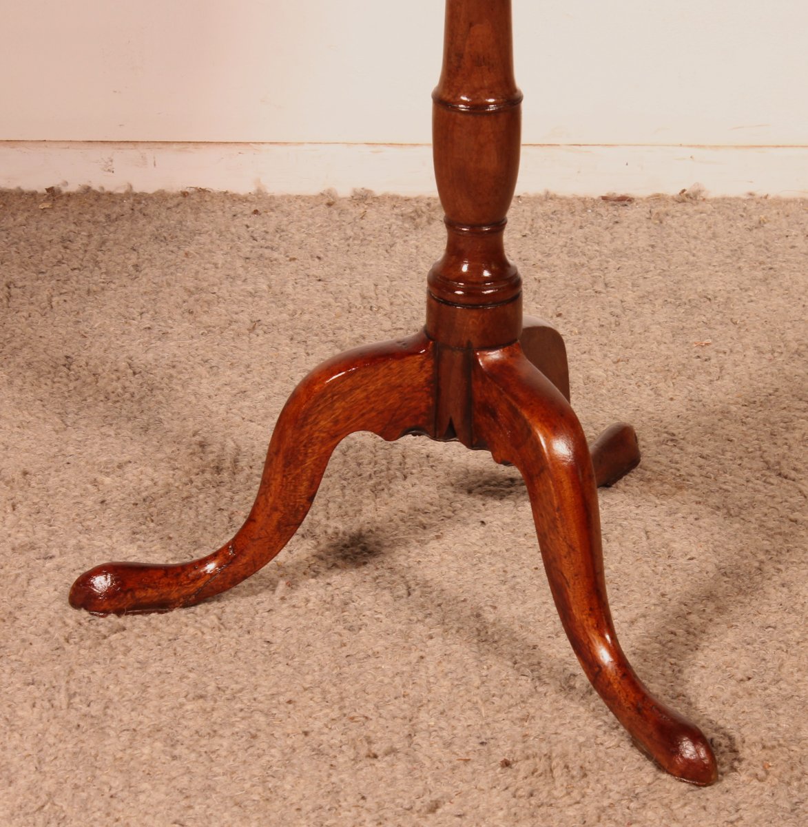 Mahogany Tea Table, Early 19th Century-photo-2