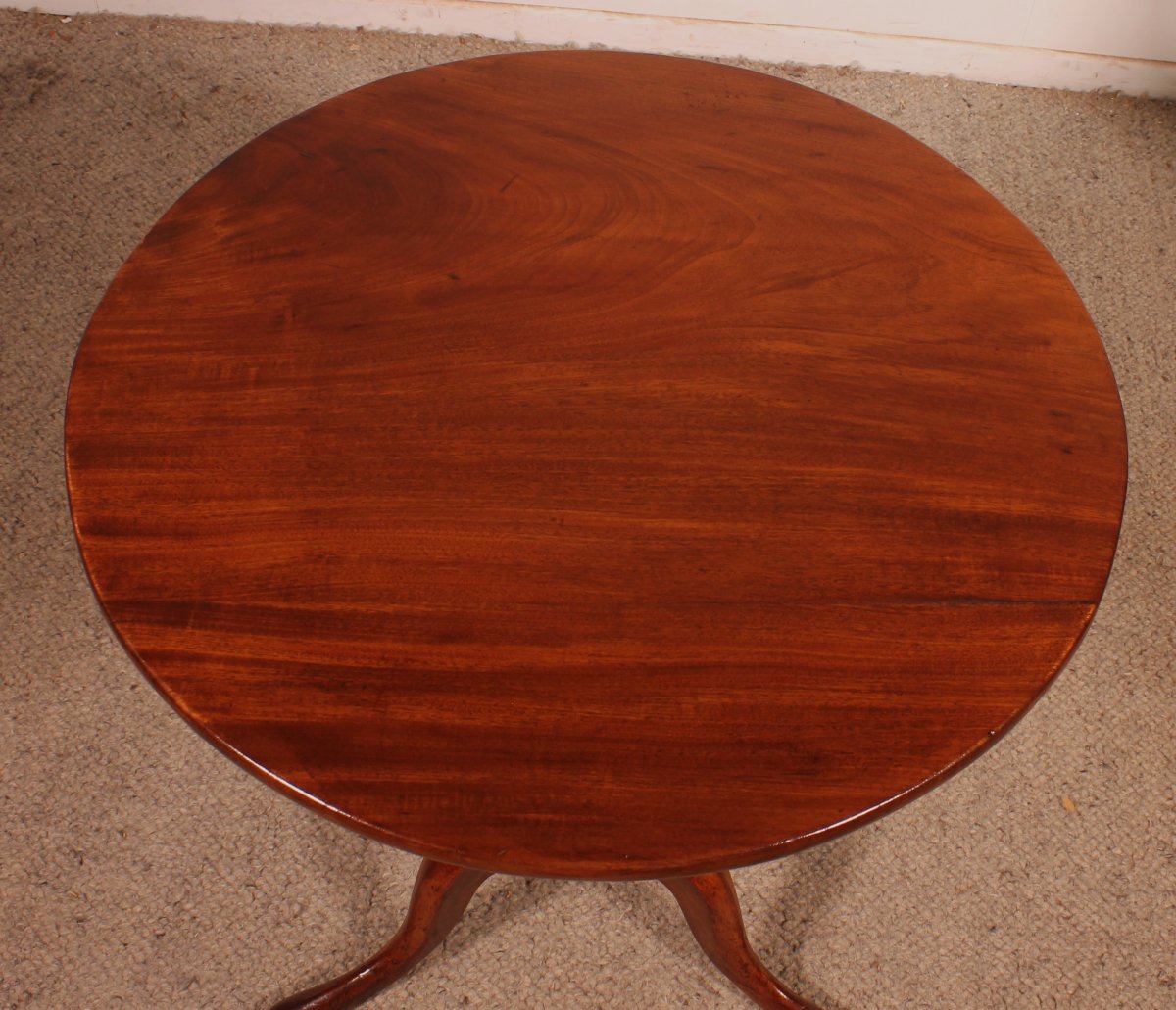 Mahogany Tea Table, Early 19th Century-photo-4