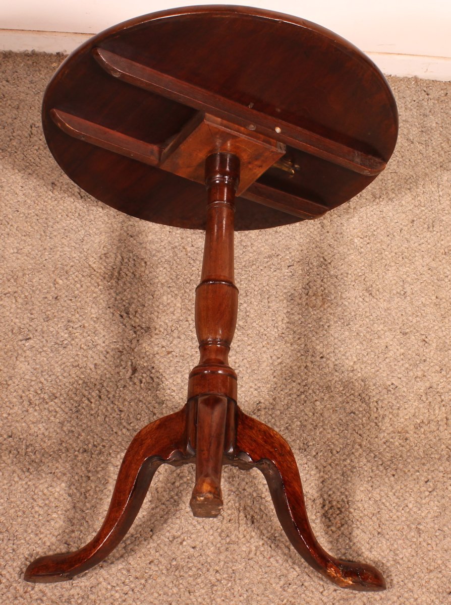 Mahogany Tea Table, Early 19th Century-photo-5