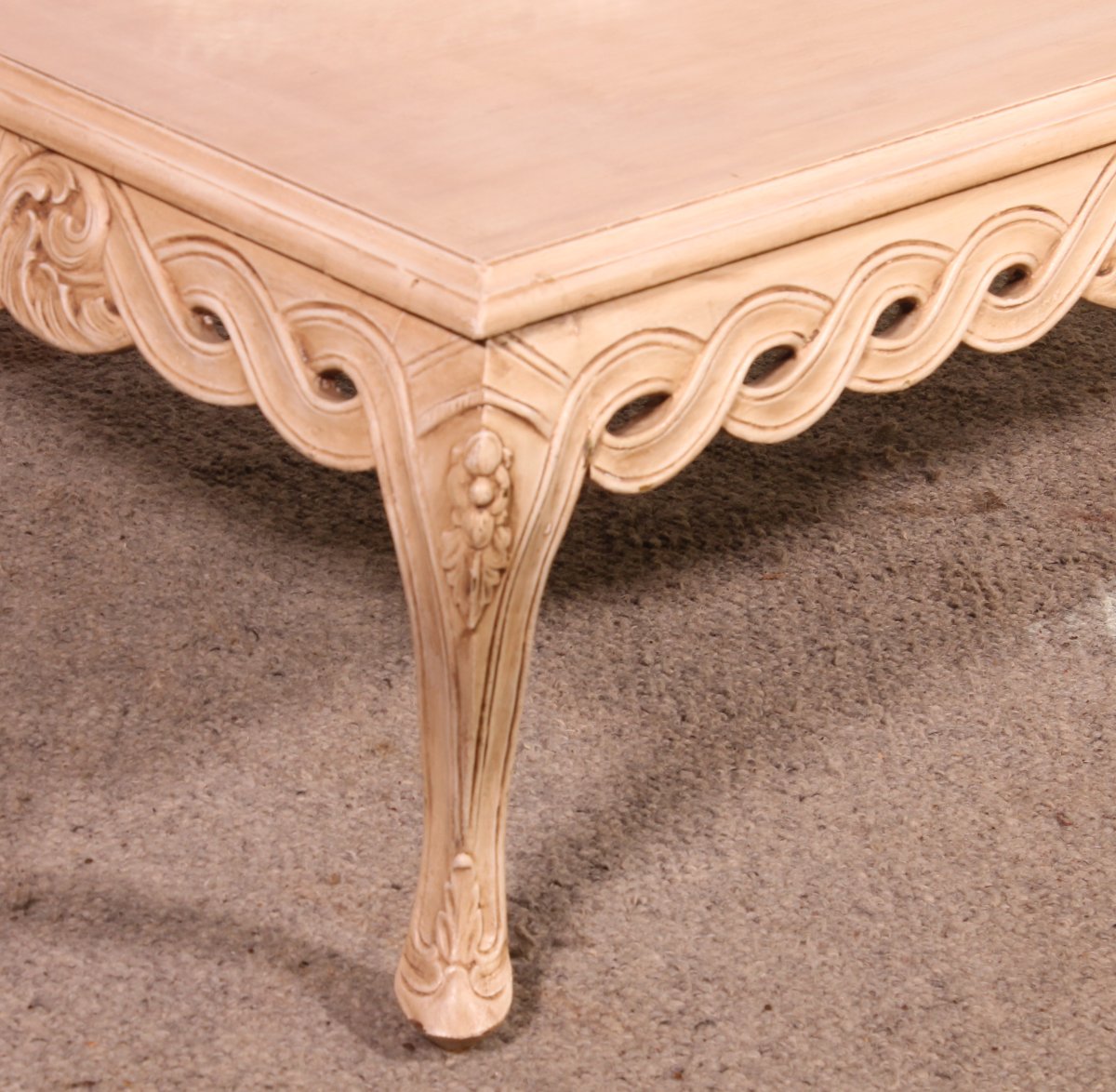 table basse en bois polychrome-photo-3