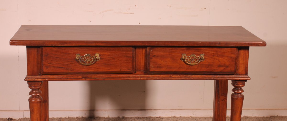 desserte ou console anglaise du 19° siècle-photo-3