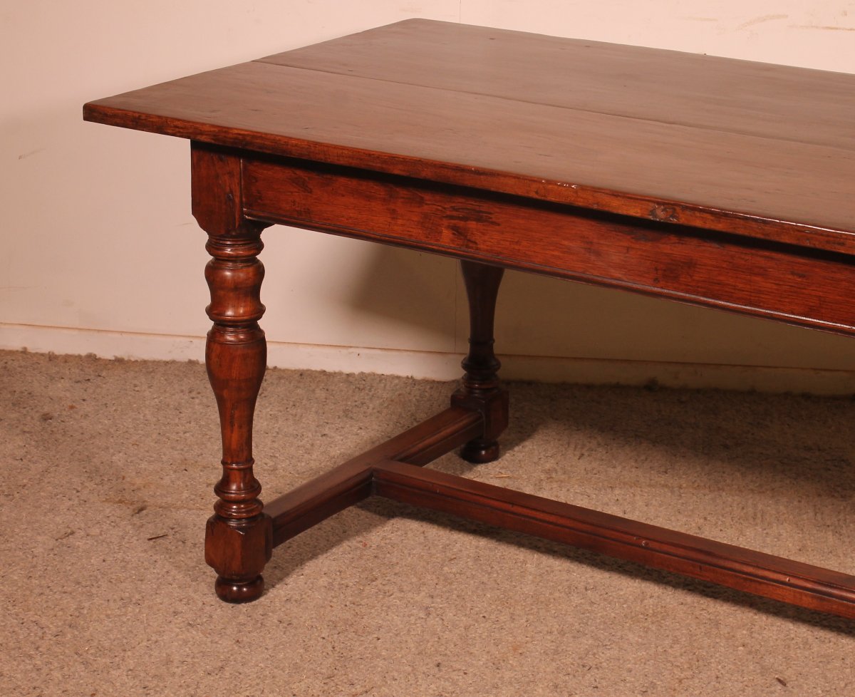 Louis XIII-style Dining Table—19th Century—netherlands-photo-2