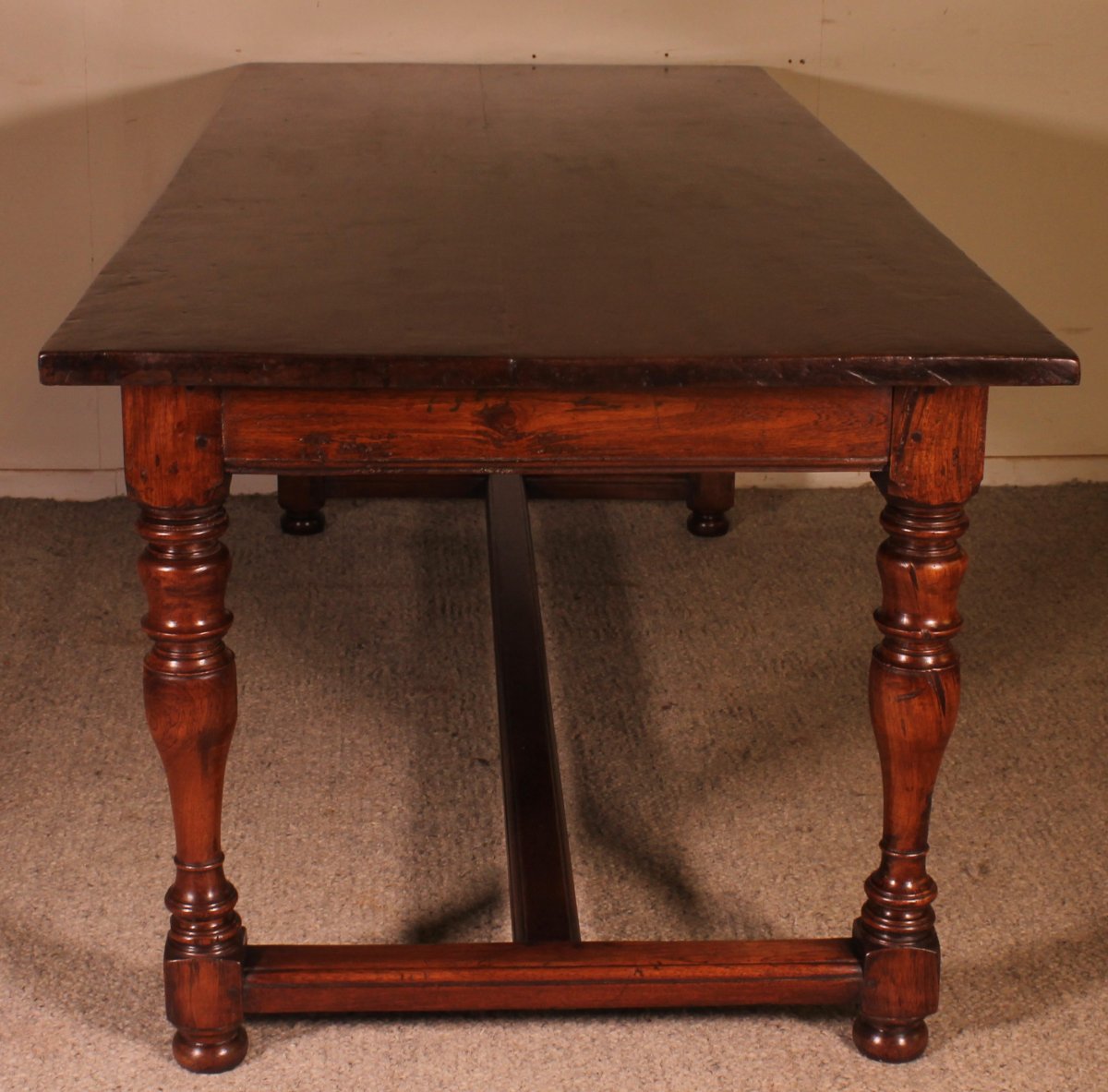 Louis XIII-style Dining Table—19th Century—netherlands-photo-1