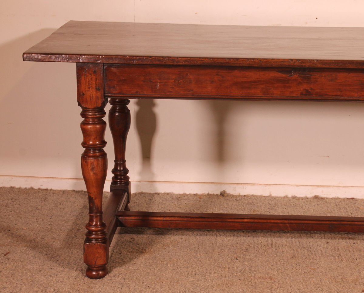 Louis XIII-style Dining Table—19th Century—netherlands-photo-3
