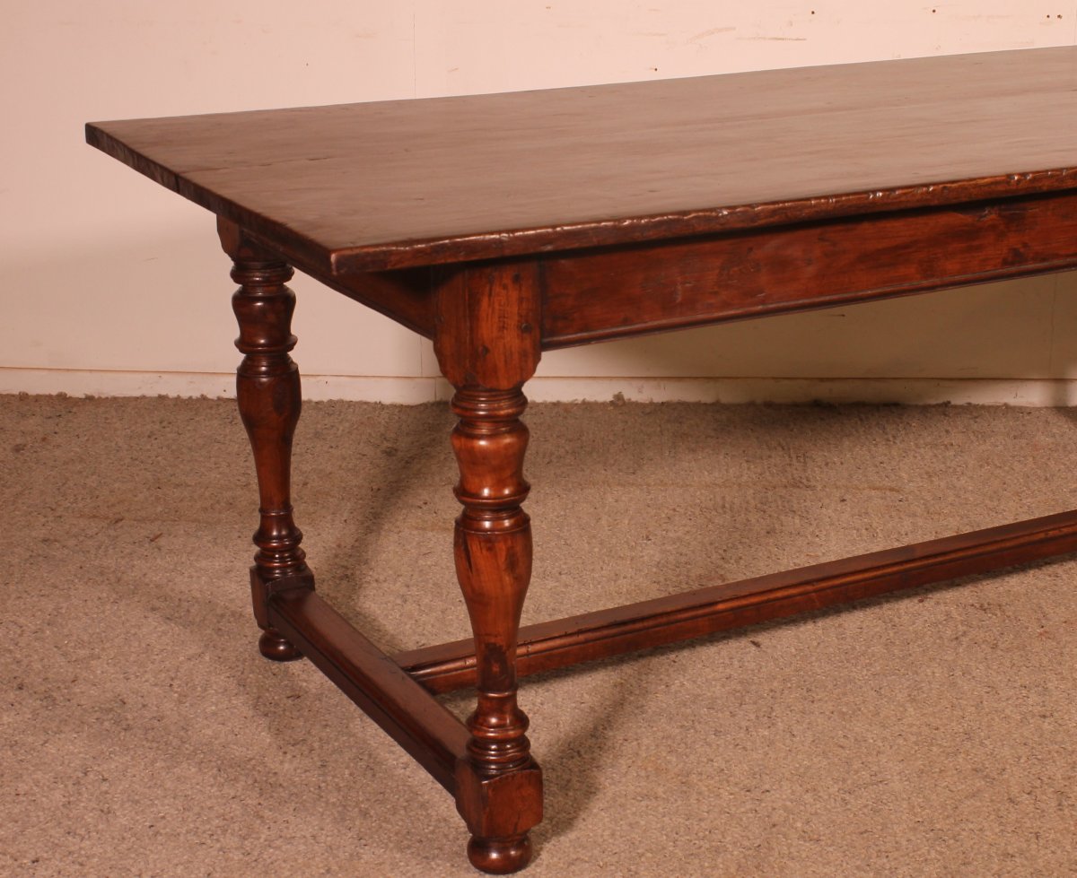 Louis XIII-style Dining Table—19th Century—netherlands-photo-4