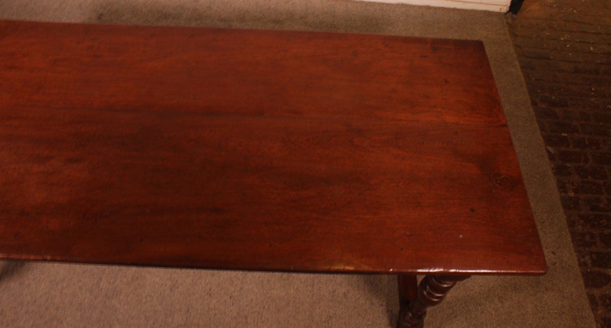 Louis XIII-style Dining Table—19th Century—netherlands-photo-6