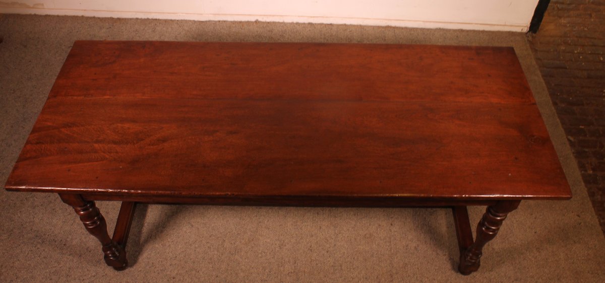 Louis XIII-style Dining Table—19th Century—netherlands-photo-7